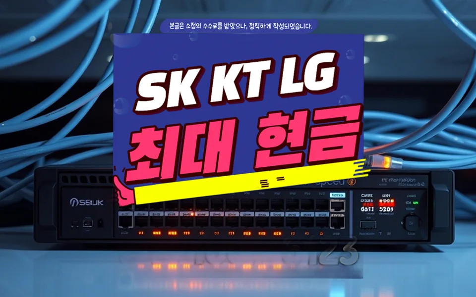 남일면 인터넷 설치 및 통신사 비교