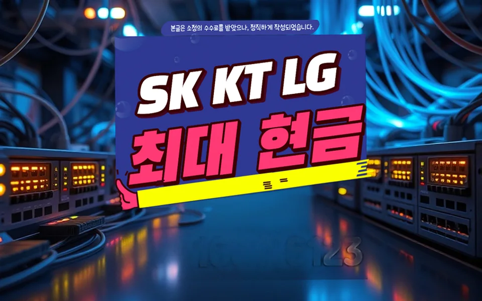 초평면 인터넷 설치 및 통신사 비교