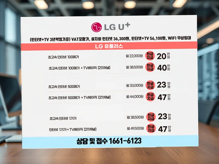 부개동 인터넷 설치 사례 2